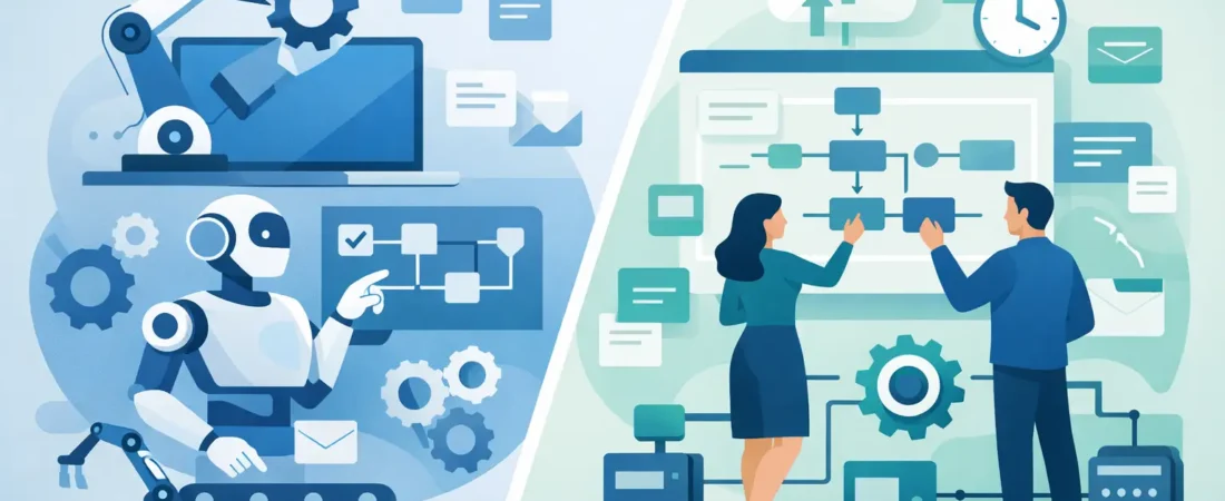 Difference Between RPA and Workflow Automation