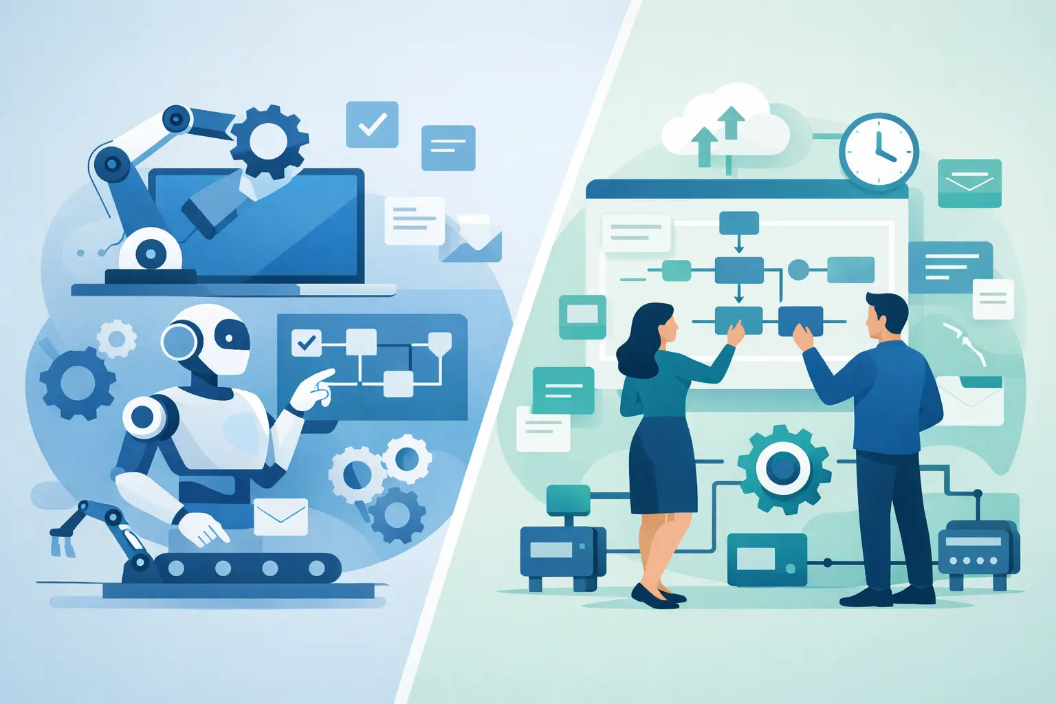 Difference Between RPA and Workflow Automation